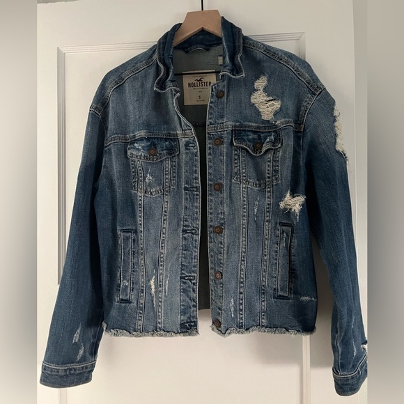Hollister Blue Denim Jacket - Picture 1 of 3